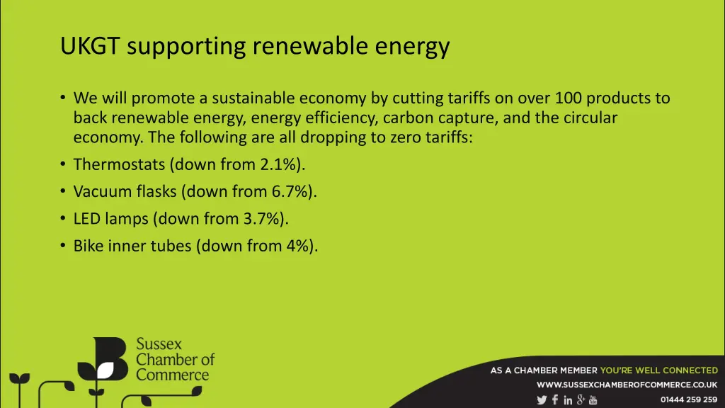 ukgt supporting renewable energy