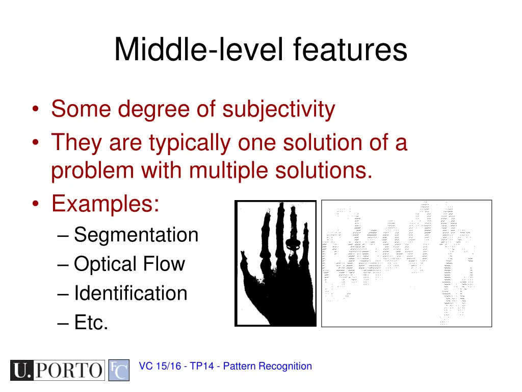 middle level features