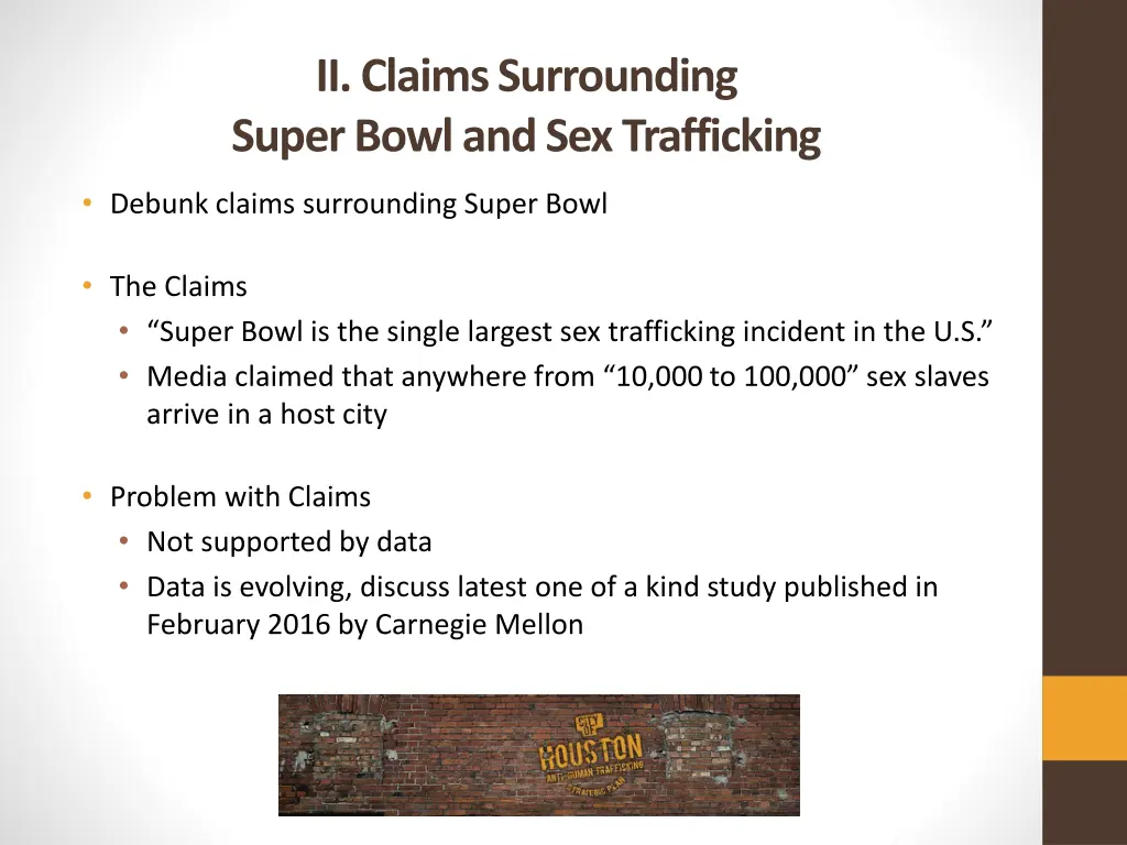 ii claims surrounding super bowl