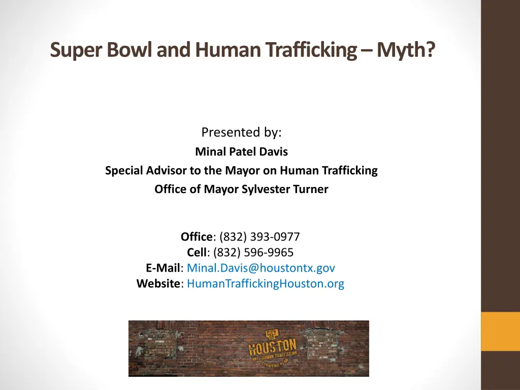 super bowl and human trafficking myth