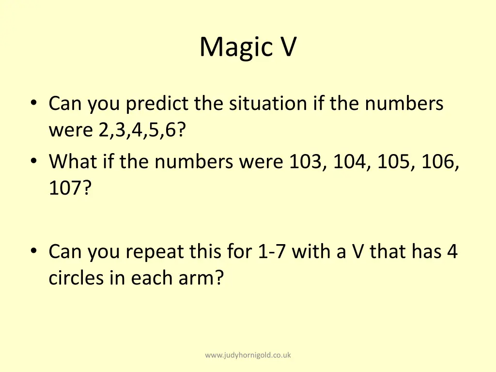 magic v 1