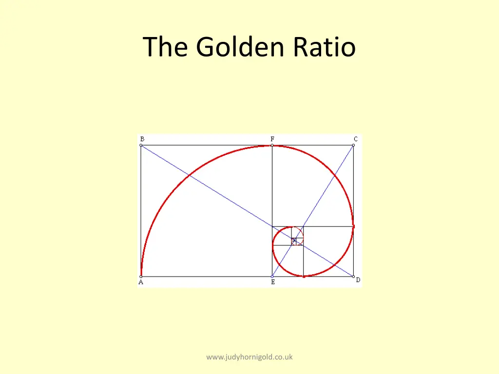 the golden ratio