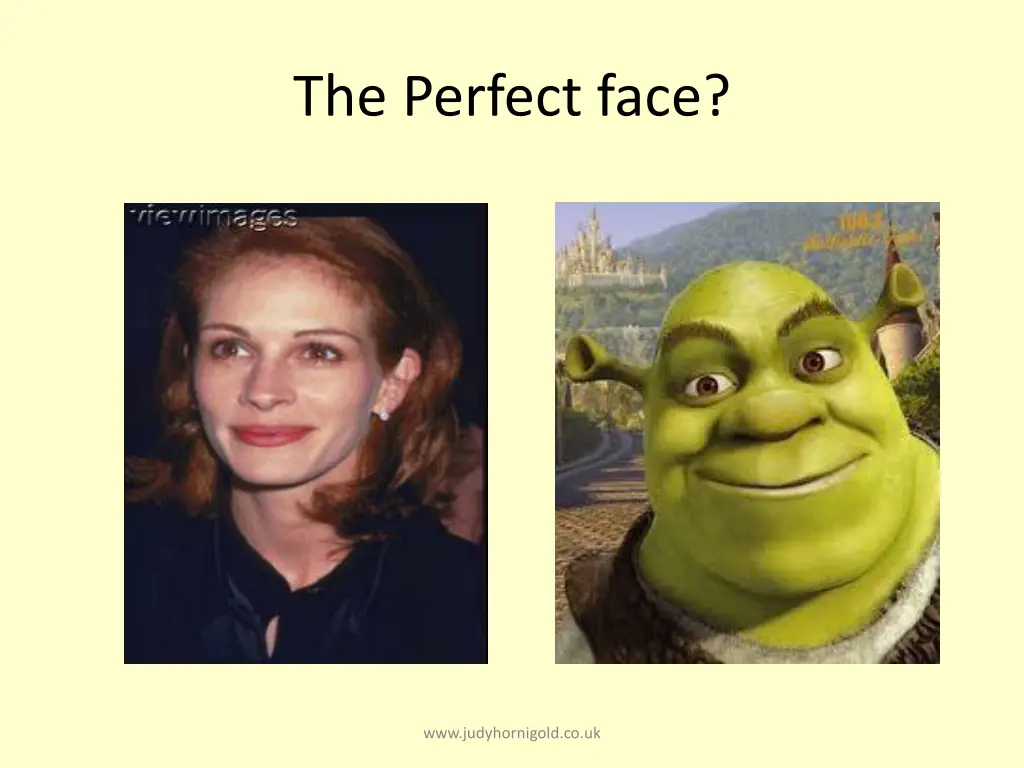 the perfect face