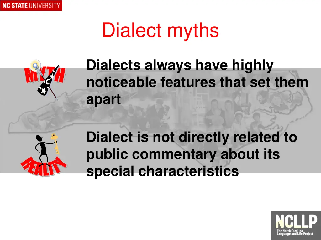 dialect myths