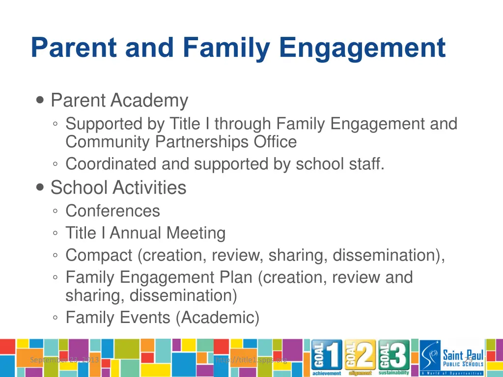 parent and family engagement