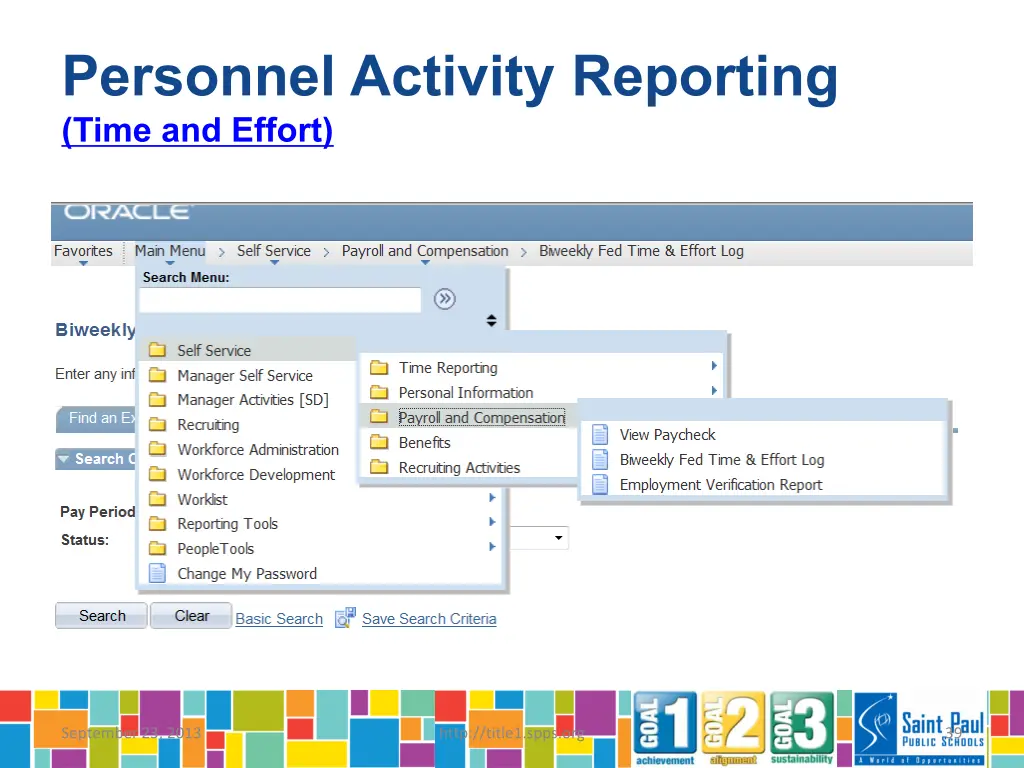 personnel activity reporting time and effort 1