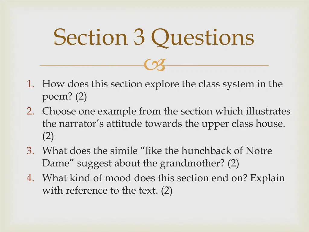 section 3 questions