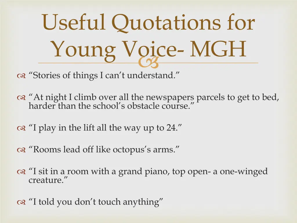 useful quotations for young voice mgh