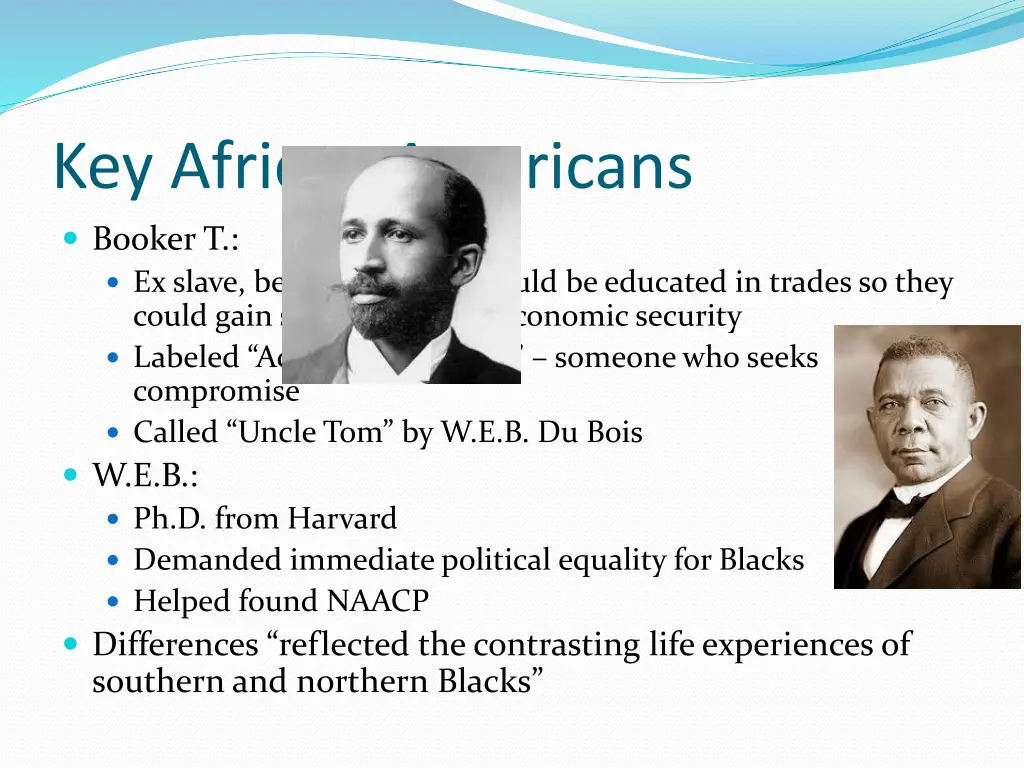 key african americans