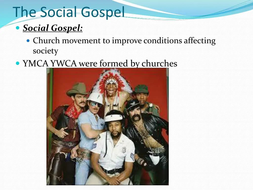 the social gospel social gospel