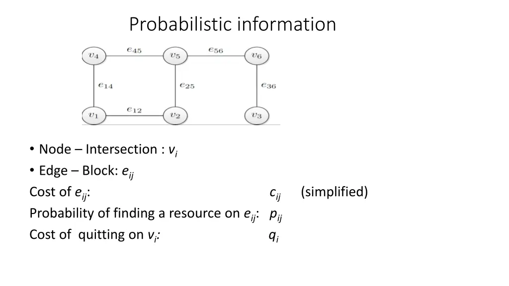 probabilistic information