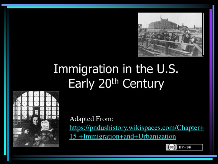 immigration in the u s early 20 th century