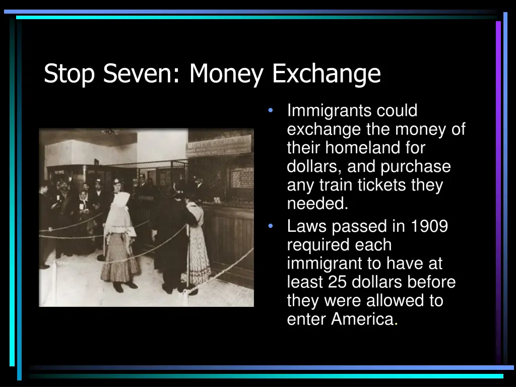 stop seven money exchange