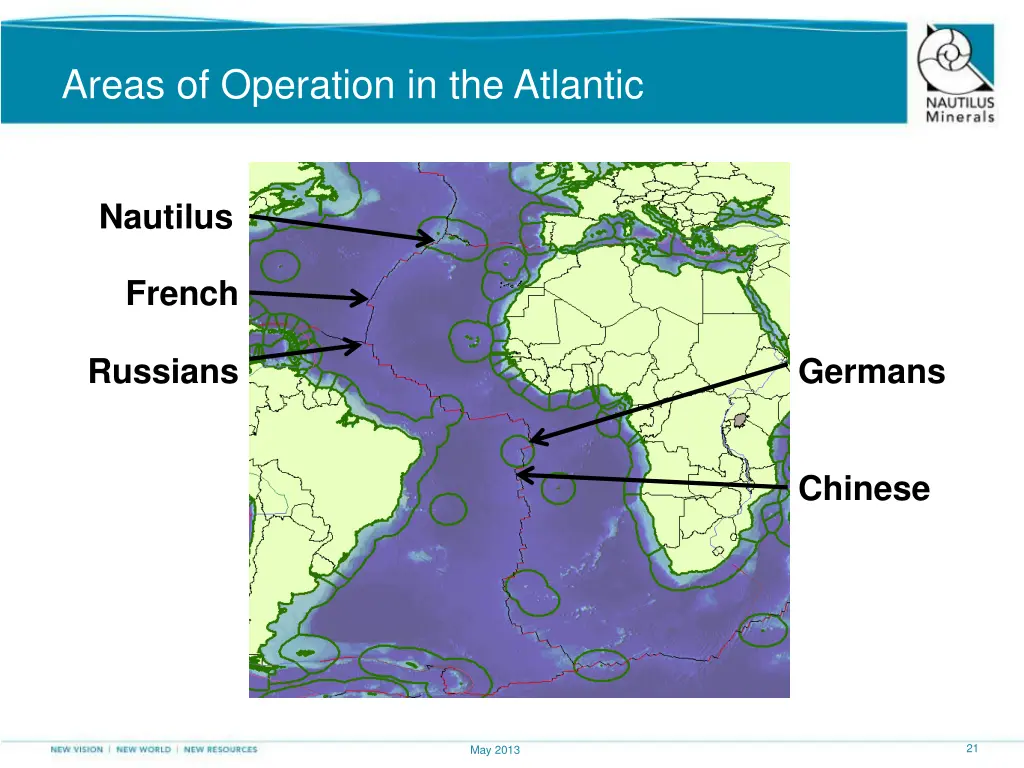 areas of operation in the atlantic