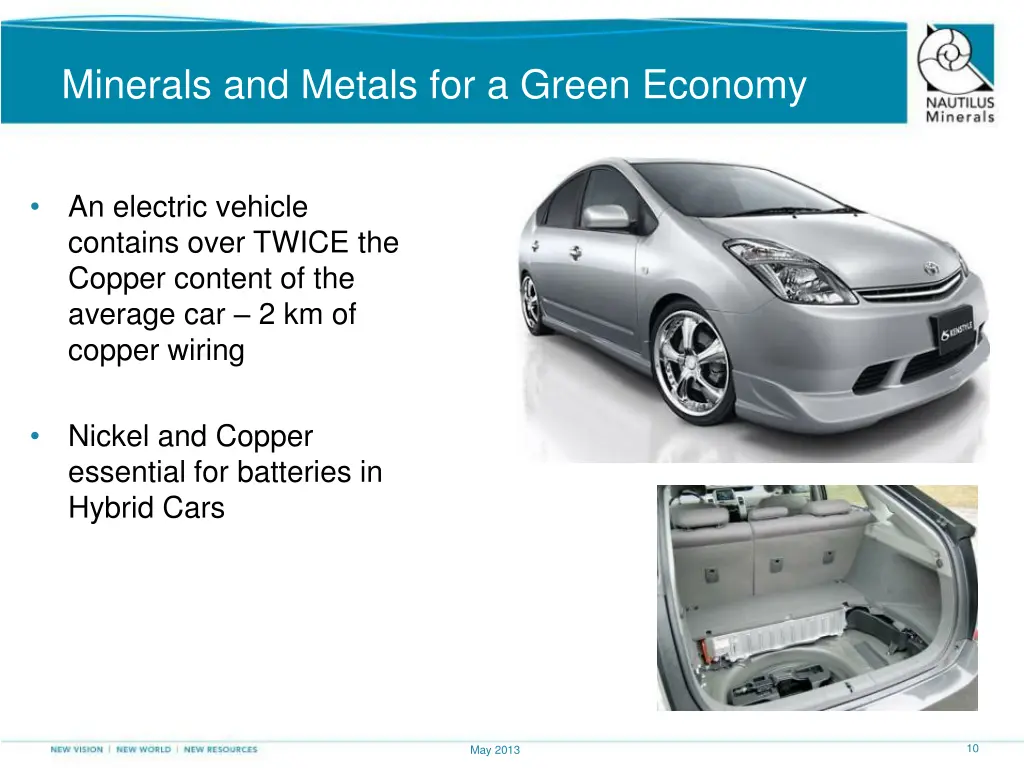 minerals and metals for a green economy 1