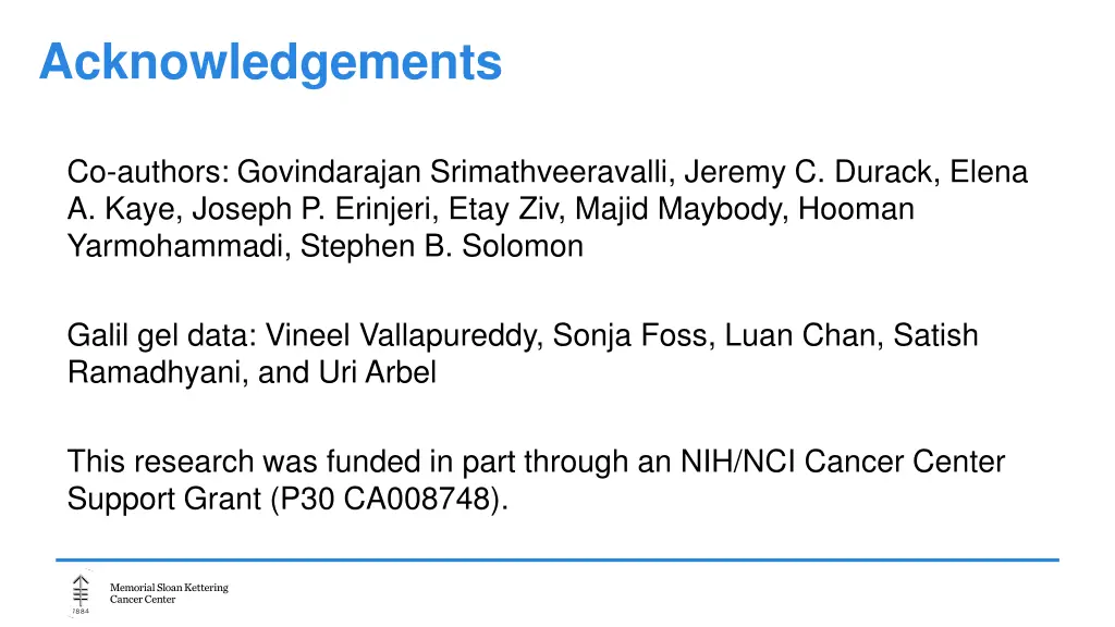 acknowledgements