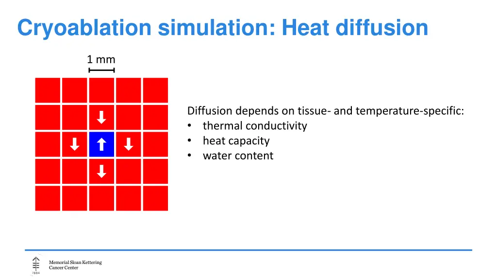 cryoablation simulation heat diffusion