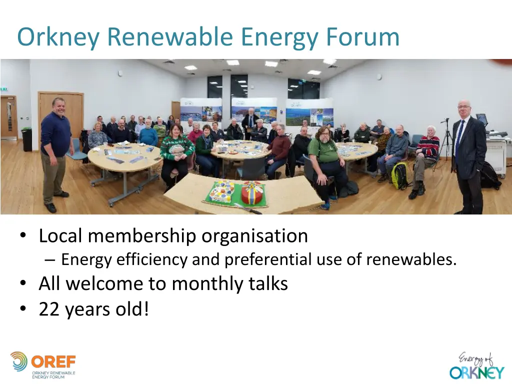 orkney renewable energy forum