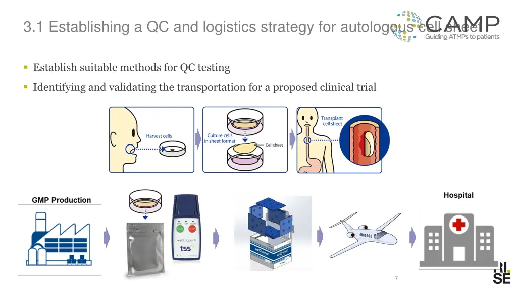 3 1 establishing a qc and logistics strategy 1