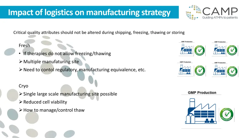 impact of logistics on manufacturing strategy