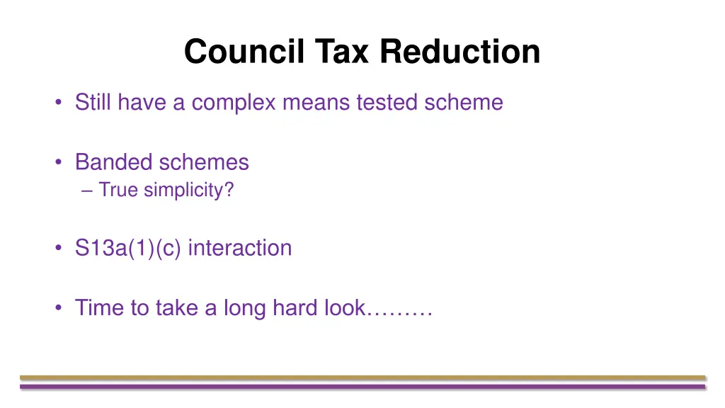 council tax reduction