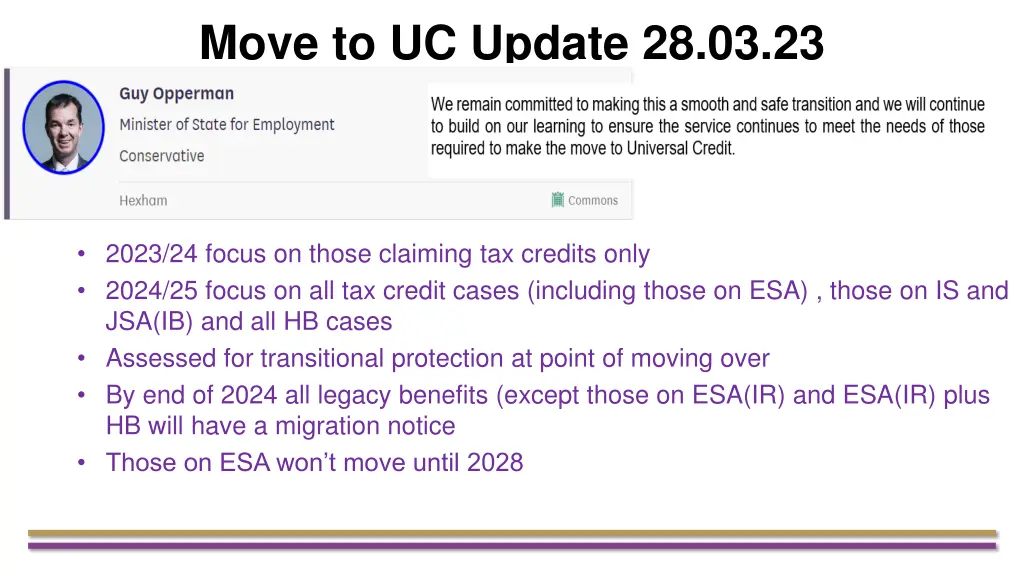 move to uc update 28 03 23