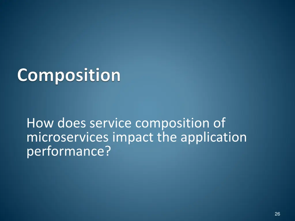 how does service composition of microservices