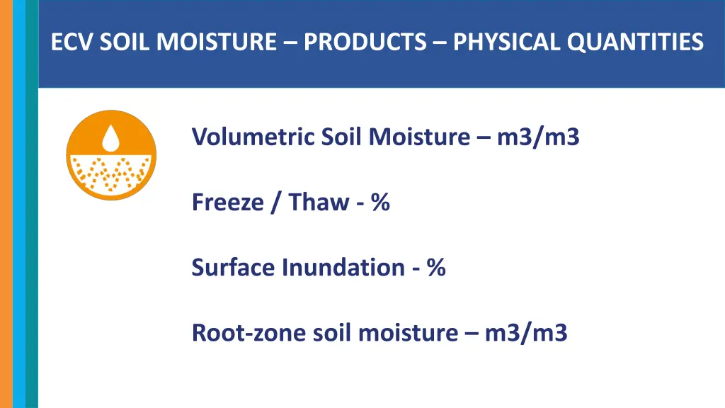 ecv soil moisture products physical quantities