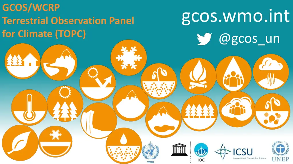 gcos wcrp terrestrial observation panel