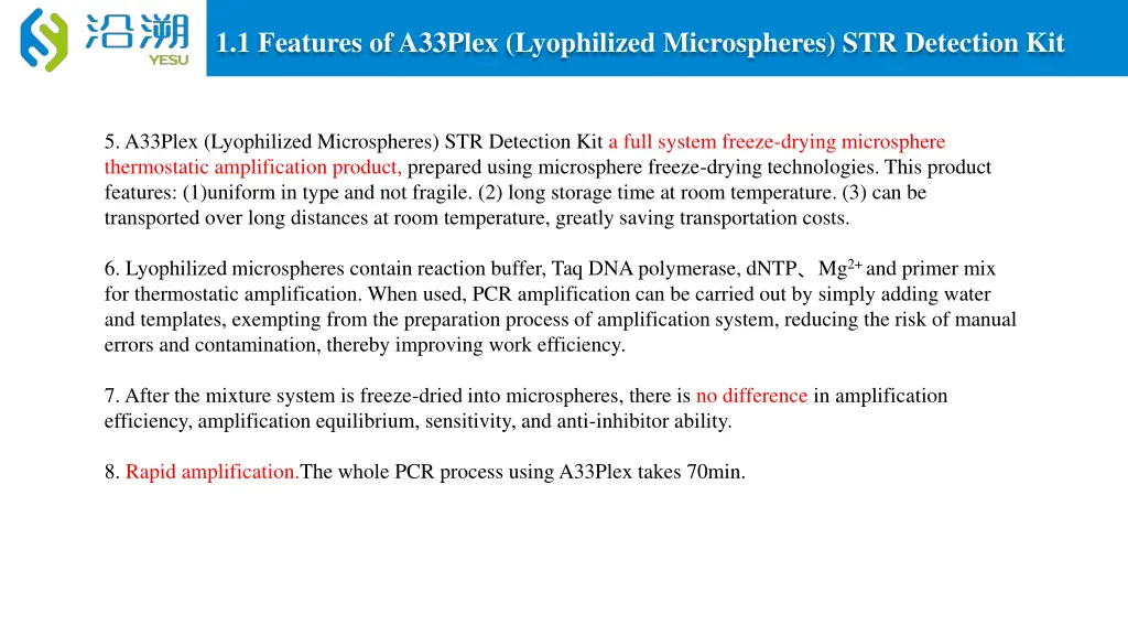 1 1 features of a33plex lyophilized microspheres 1