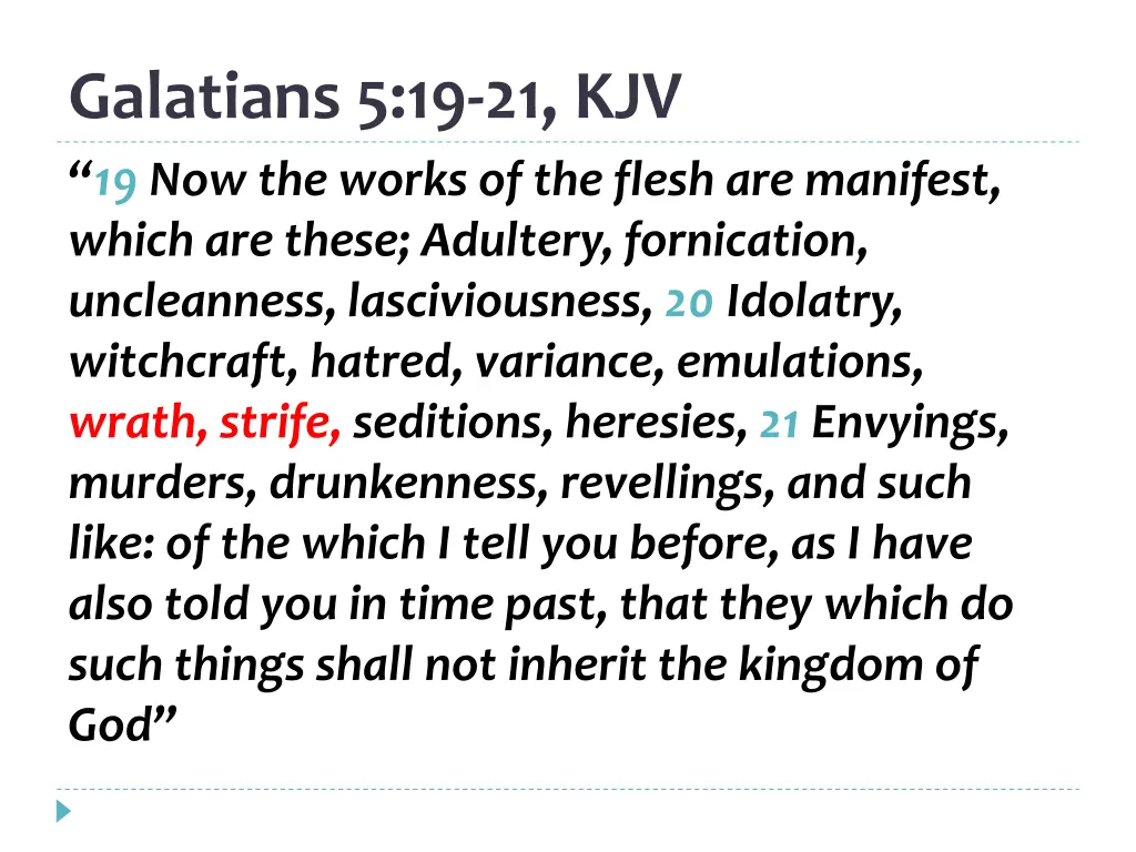 galatians 5 19 21 kjv 19 now the works 1