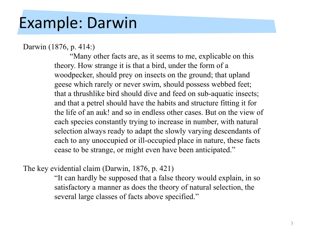 example darwin