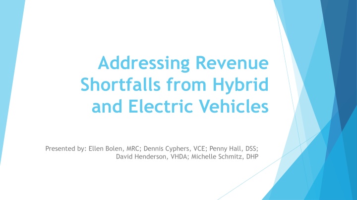 addressing revenue shortfalls from hybrid