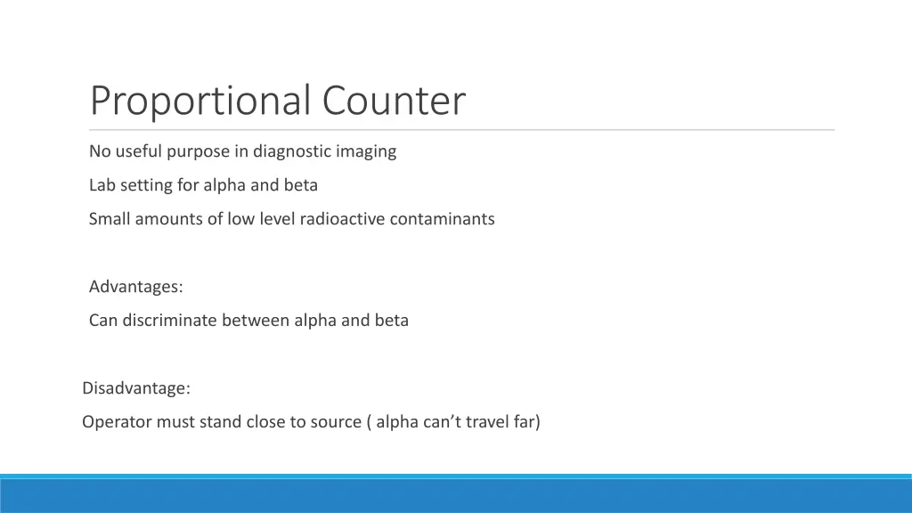 proportional counter