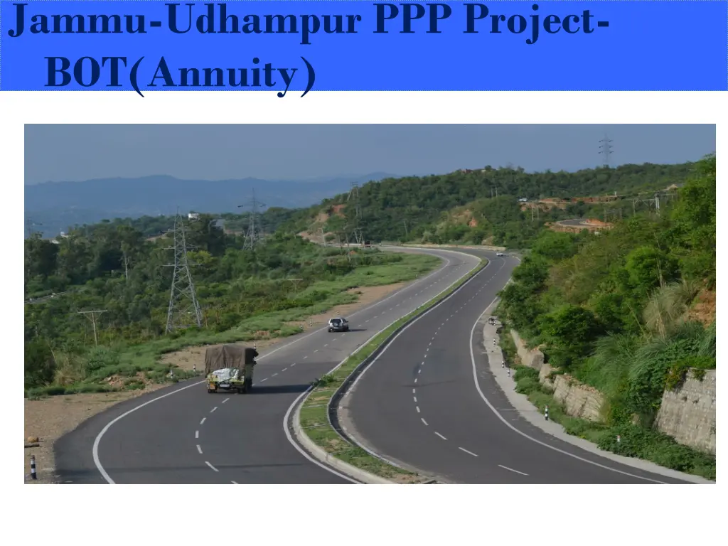 jammu udhampur ppp project bot annuity