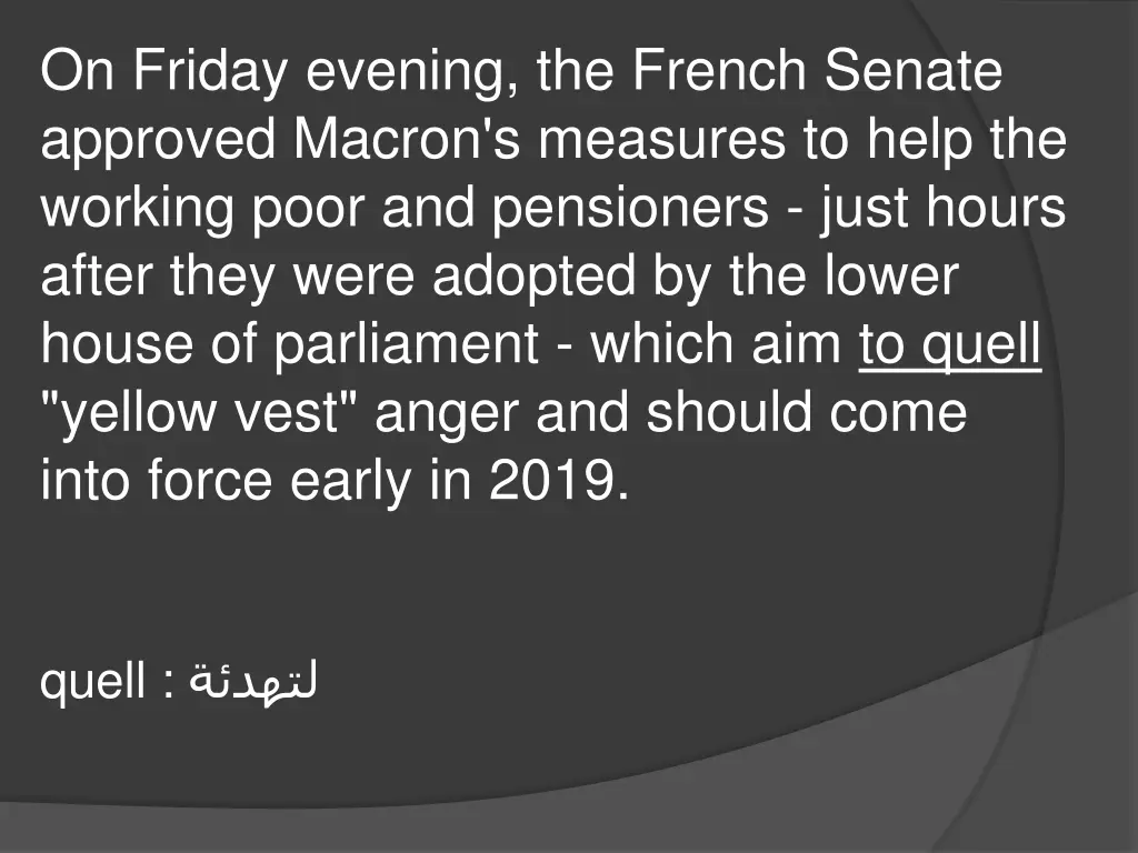 on friday evening the french senate approved