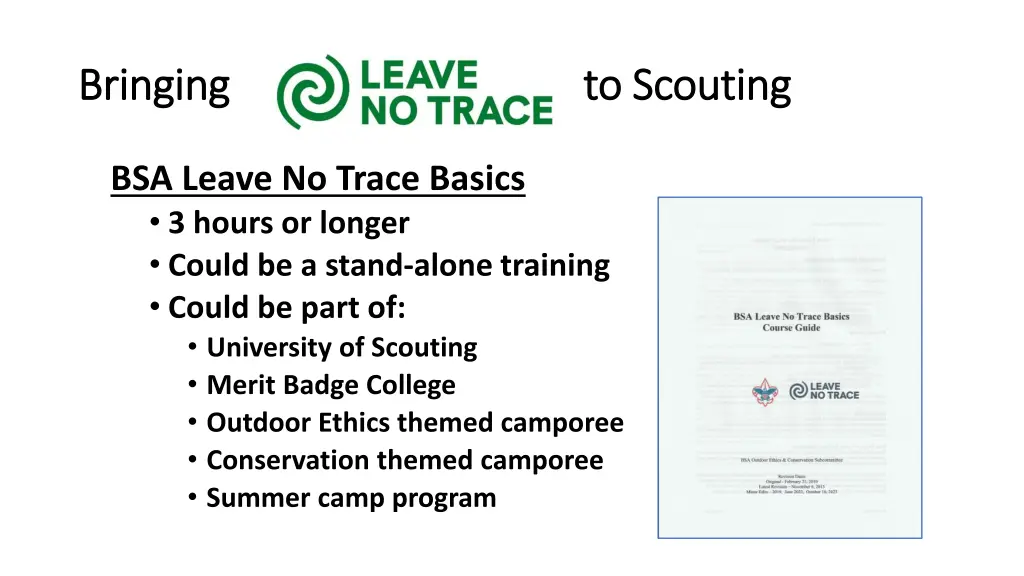 bringing to scouting bringing to scouting 4