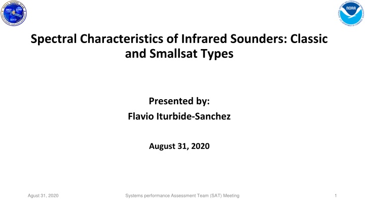 spectral characteristics of infrared sounders