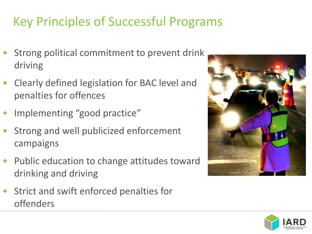 key principles of successful programs