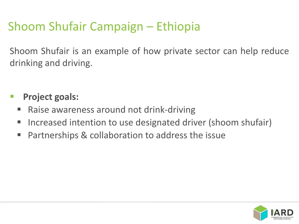 shoom shufair campaign ethiopia