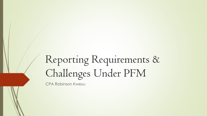 reporting requirements challenges under