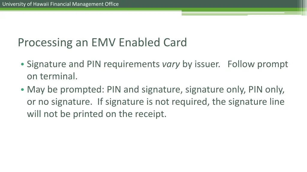 university of hawaii financial management office 20