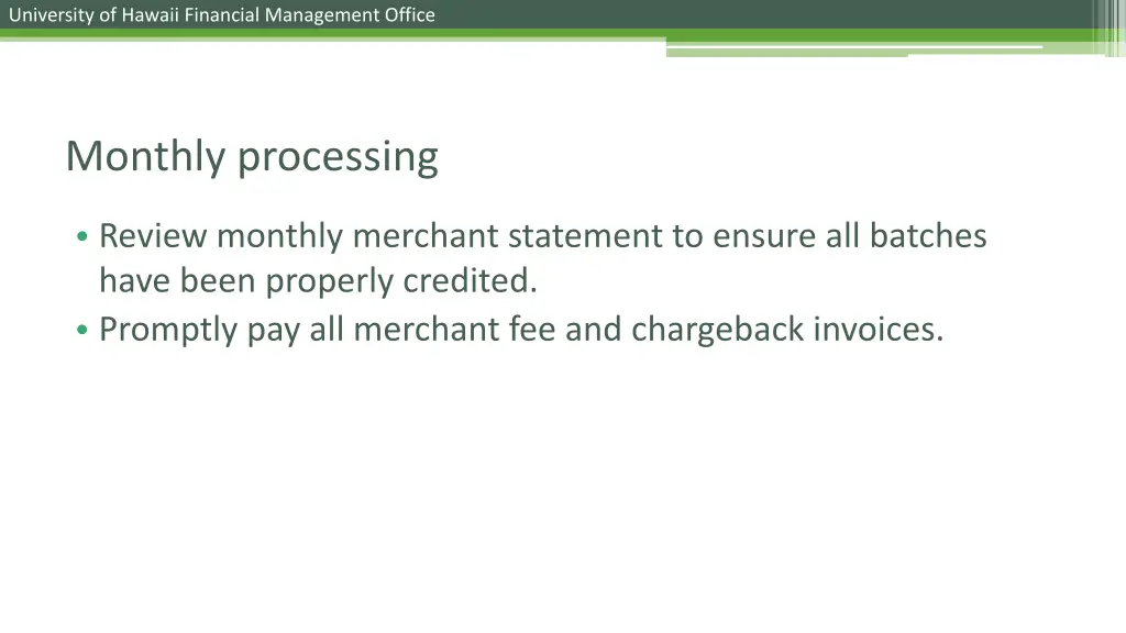 university of hawaii financial management office 24