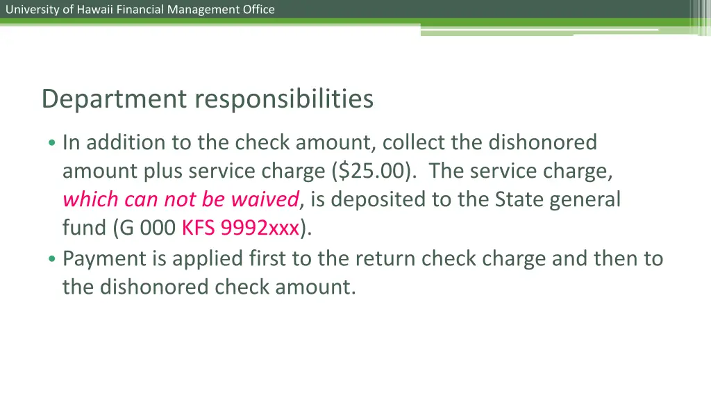 university of hawaii financial management office 29