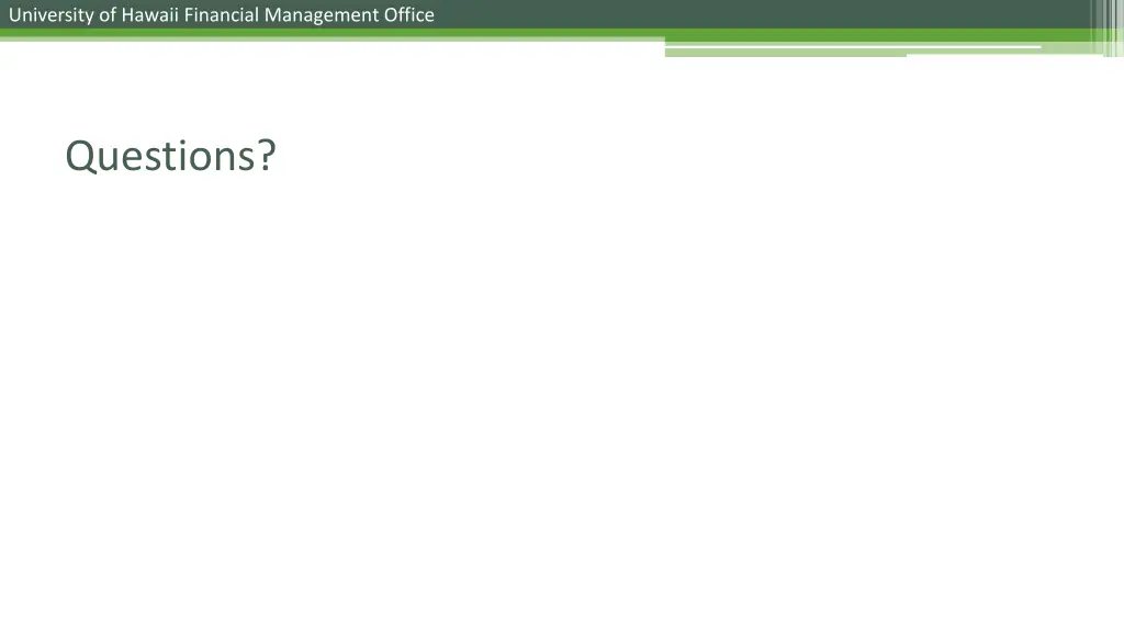 university of hawaii financial management office 38