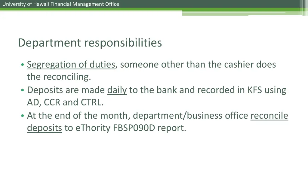 university of hawaii financial management office 7