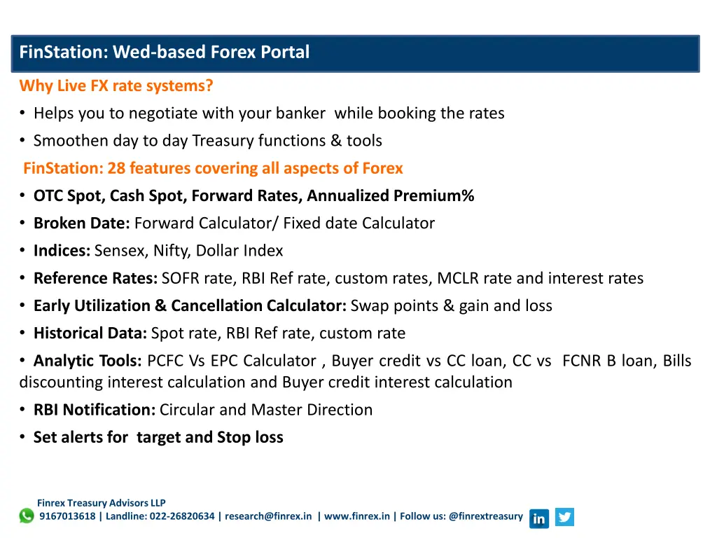 finstation wed based forex portal