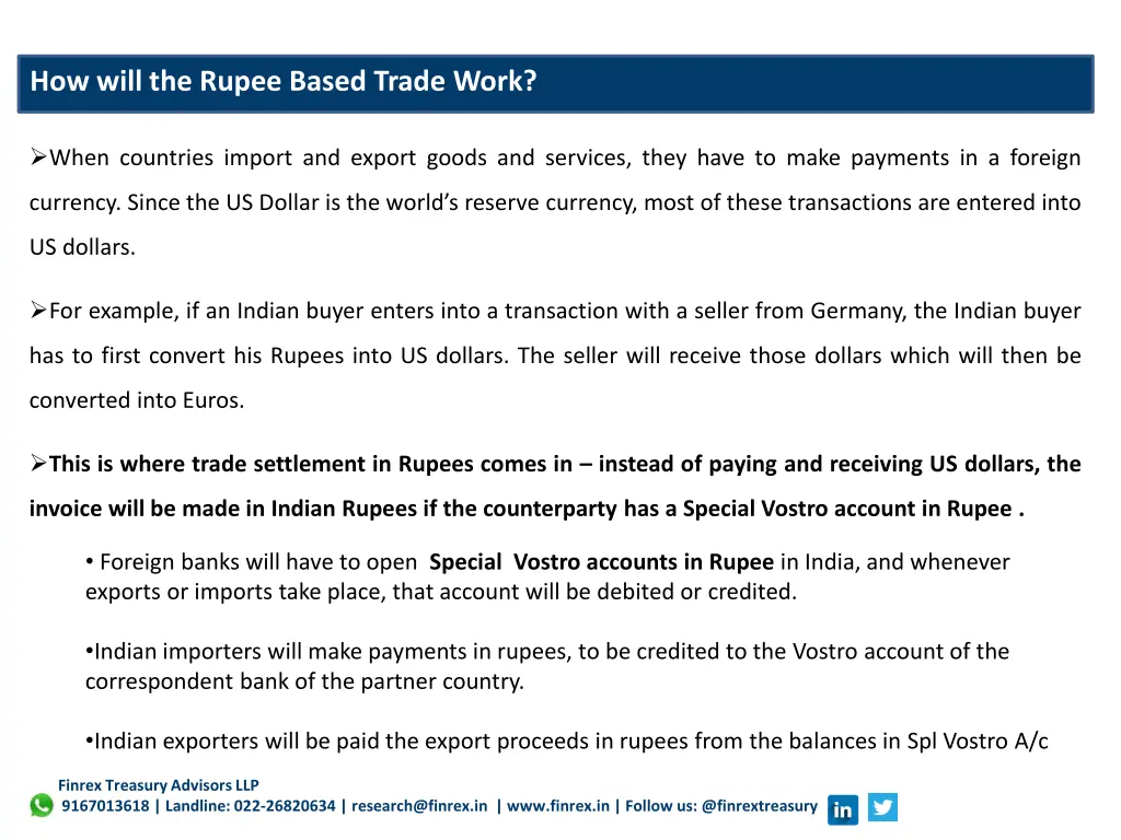 how will the rupee based trade work