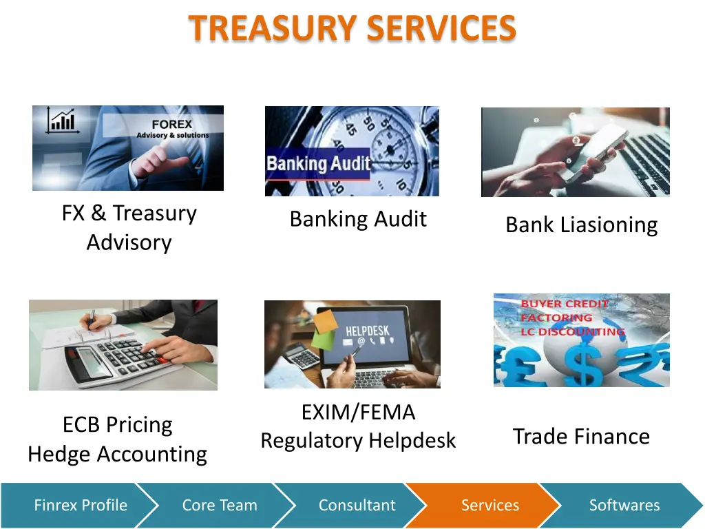 treasury services