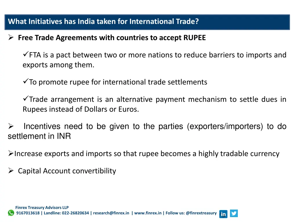 what initiatives has india taken